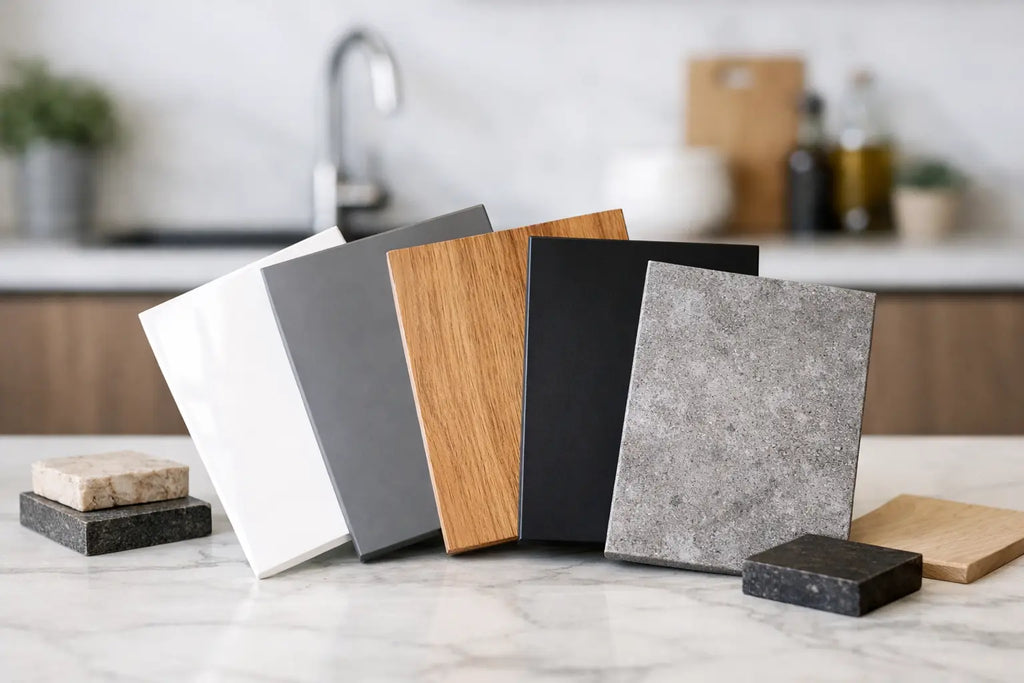 Verschil tussen keukenfront materialen