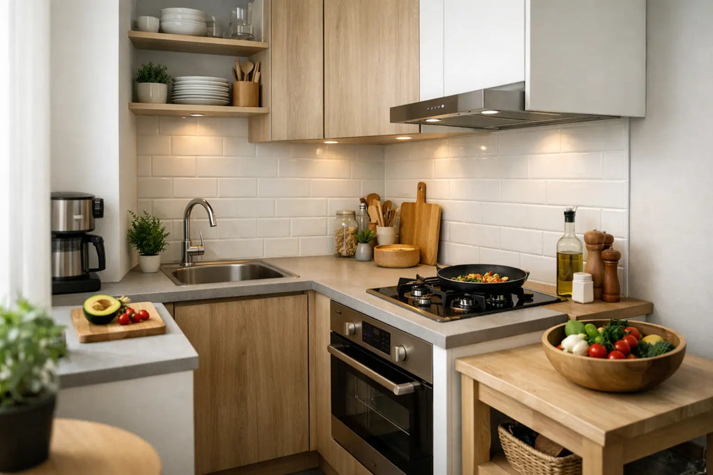 Beste indeling voor kleine keuken kiezen