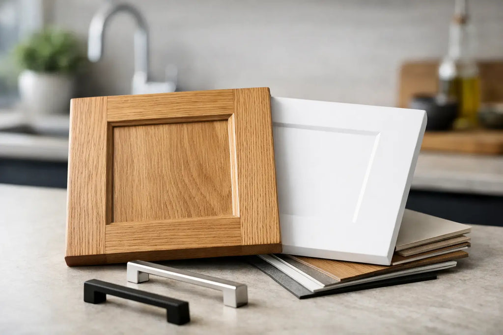 Kunststof of houten keukenfronten kiezen?