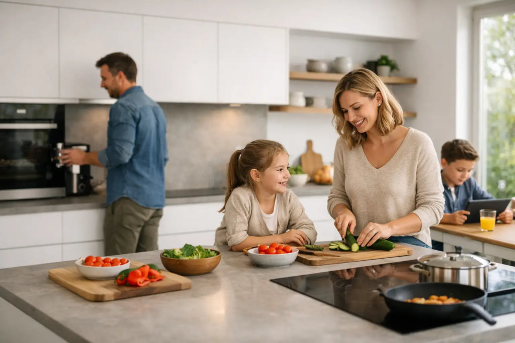 Grepenloze keuken voor gezin: slim of lastig?