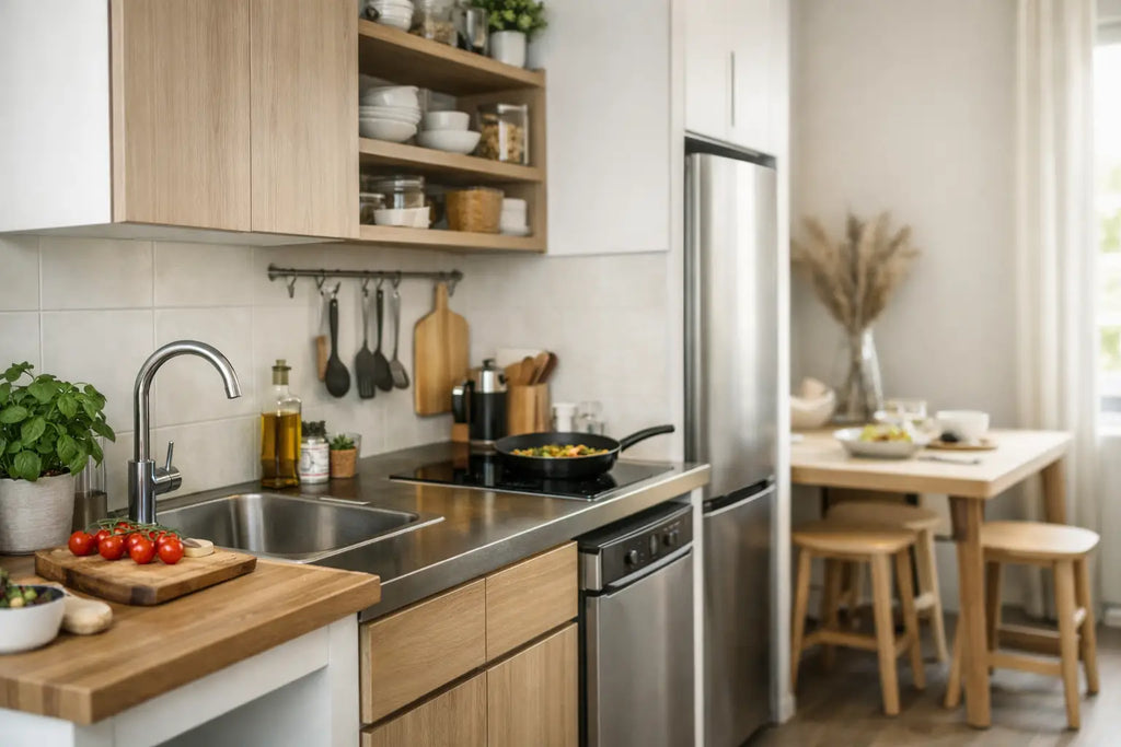 Kleine keuken indeling voor meer ruimte thuis