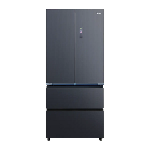 Midea MDRF705BIE70 French door koelkast 191 cm nightsky black / glazen front