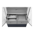 Midea MDRF705BIE70 French door koelkast 191 cm nightsky black / glazen front