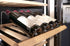 WineDeluxe WD 96 (inbouw): wijnklimaatkast uit de WineDeluxe‑lijn, 59.5 x 179.0 x 57.5 cm. Wi‑Fi bediening en UV‑glas.