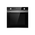 Midea 7NM30E0IX inbouw oven 60 cm zwart/rvs