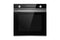Midea 7NP30E0IX inbouw oven met pyrolyse 60 cm zwart/rvs