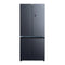 Midea MDRM706BIE70 4-deurs koelkast 191 cm nightsky black / glazen front