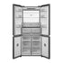 Midea MDRM706BIE70 4-deurs koelkast 191 cm nightsky black / glazen front
