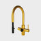 Unito Infinity G3 Juicebar Goud pvd kokendwaterkraan – Orbit pulloutkraan- exclusief en efficiënt, direct kokend water.