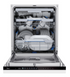 Midea MDWEB1403QB-WB volledig integreerbare vaatwasser 60 cm inox