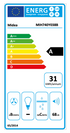 Midea MIH740Y038B inductiekookplaat met geïntegreerde afzuiging 80 cm zwart