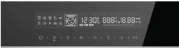 Midea 7NM30E0IX inbouw oven 60 cm zwart/rvs