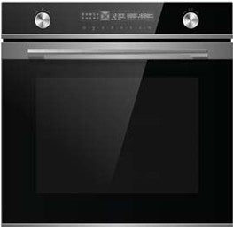 Midea 7NP30E0IX inbouw oven met pyrolyse 60 cm zwart/rvs