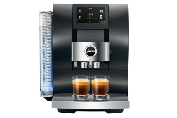Z10 Aluminium Black (EA): premium volautomaat met koude extractie en P.R.G.-molen. Voor topkoffie, warm én koud, met één touch.
