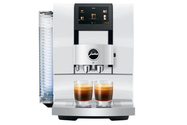 Z10 Diamond White (EA): premium volautomaat met koude extractie en P.R.G.-molen. Voor topkoffie, warm én koud, met één touch.