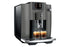 E6 Dark Inox (EC) 15439: volautomaat met 17 specialiteiten, stille molen en 1,9 l watertank. Snel perfecte koffie thuis.