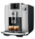 E6 Platin (EC): volautomaat met 17 specialiteiten, stille molen en 1,9 l watertank. Snel perfecte koffie thuis.