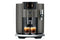 E8 Dark Inox (EC): volautomaat met 17 specialiteiten, stille molen en 1,9 l watertank. Snel perfecte koffie thuis.