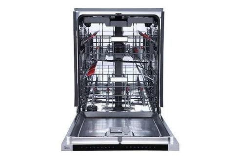 Midea SV 8.60 XXL volledig integreerbare vaatwasser 60 cm inox